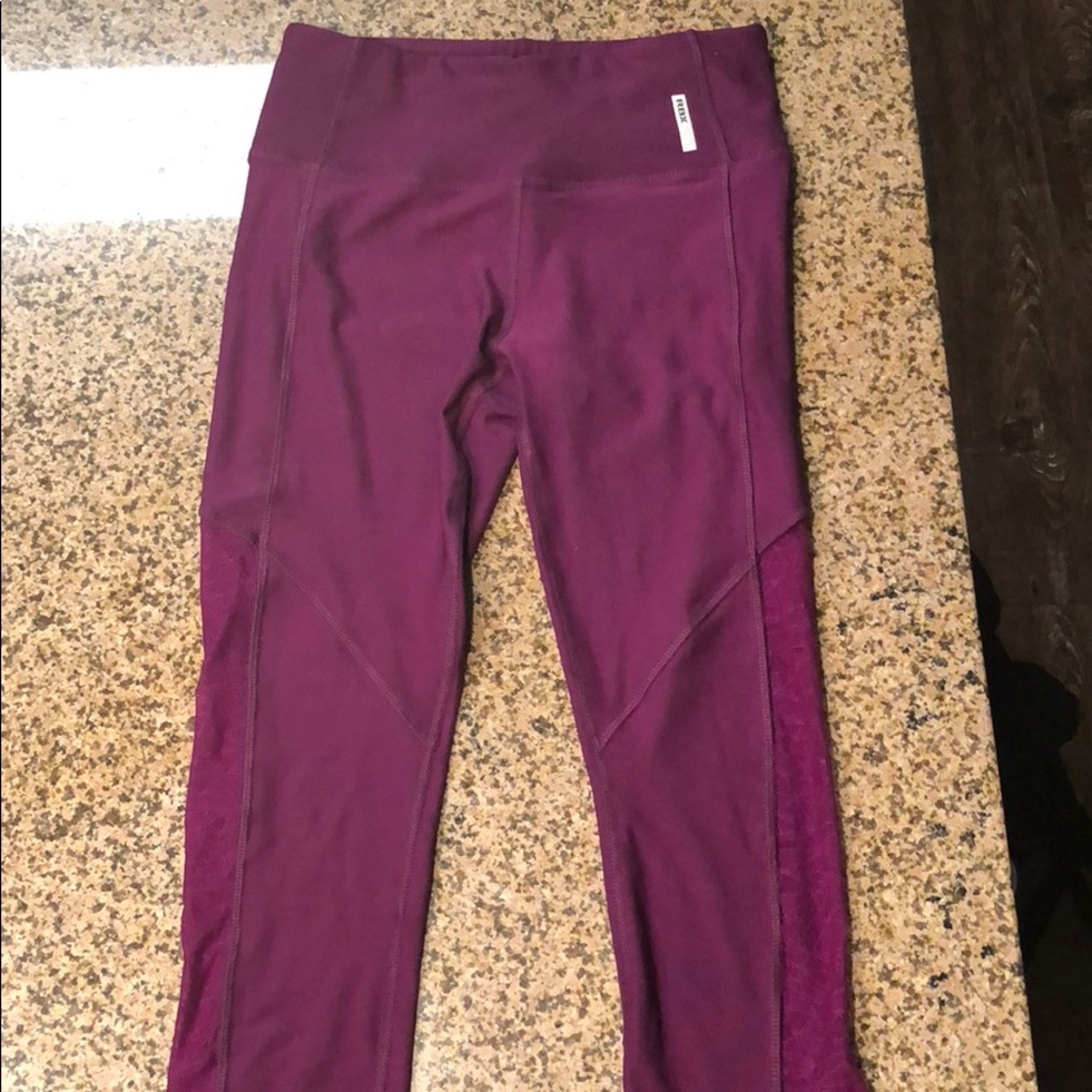 Purple leggings